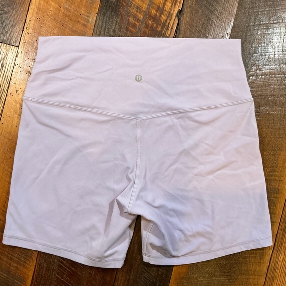 Lululemon Align High Rise Shorts 6” Dusty Lilac Size 12 - Picture 3 of 6